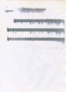 Parte de saxofone tenor de "Polícias (ataque)"