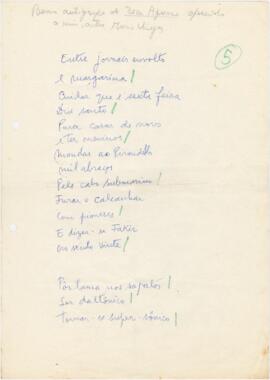 Poema de José Afonso