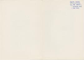 Canto Nono - 25 de Abril