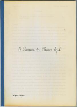 O Homem da Pluma Azul