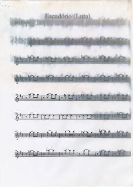 Parte de saxofone tenor de "Escadório (Luta)"