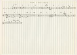 Parte de guitarra eléctrica distorcida de "Primeira cabana (18)"