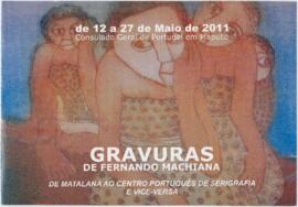 Folheto de exposição