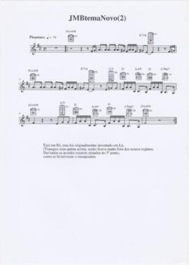 Partitura e cifras