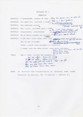 Episódio nº 7 - Genérico