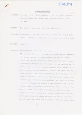 Guião e letra de canção