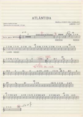 Cifras da canção "Atlântida"