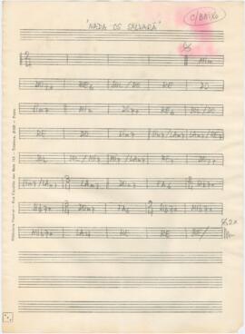 Cifras para contrabaixo da canção "Nada os salvará"