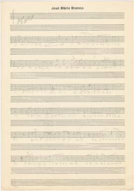 Partitura e letra