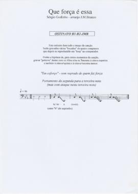 Indicações sobre ostinato