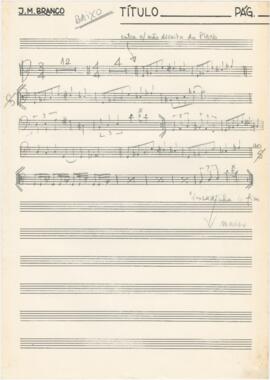 Parte de baixo da canção "A Bela Adormecida"