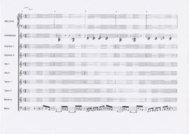 Partitura da canção "Etelvina"