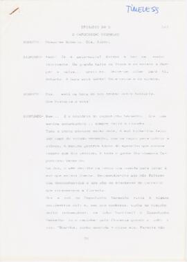 Guião e letra de canção