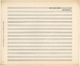 Parte de guitarra eléctrica da canção "Nevoeiro"