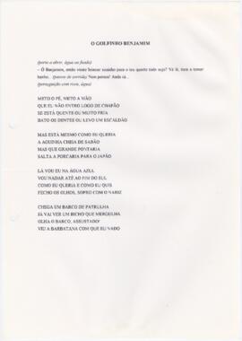 Letra de "O golfinho Benjamim"