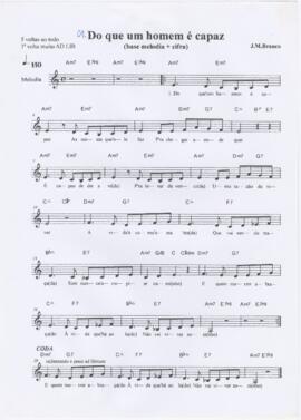 
Do que um homem é capaz (base melodia + cifra)
