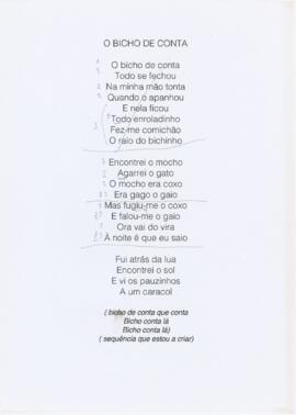 O bicho de conta