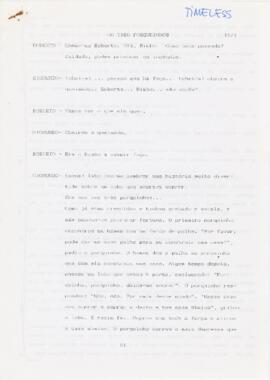 Guião e letra de canção