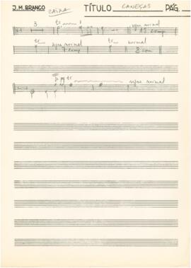 Parte de caixa da canção "Cá vai Caneças"