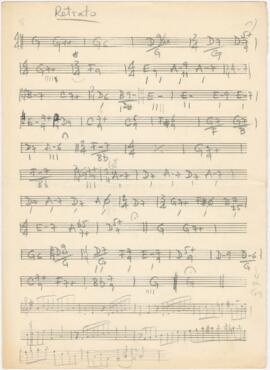 Partitura e cifras de "Retrato de uma Princesa Desconhecida"