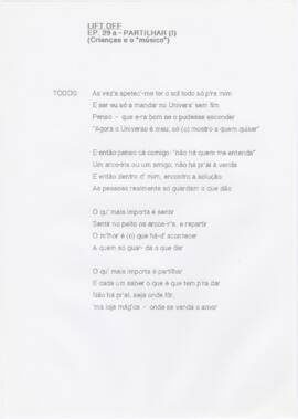 Ep. 29a - Partilhar (I)