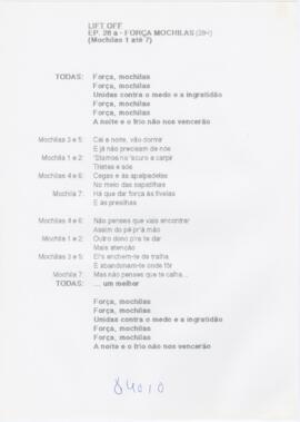 Ep. 28a - Força mochilas (28-I)