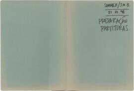 Sommer / JMB - 22.12.98 - Preparação partituras