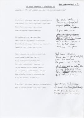 Episódio 22 - É espinhoso abraçar um ouriço-cacheiro