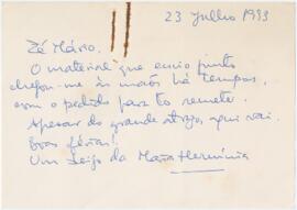 Correspondência + letras e partituras