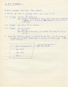 Notas sobre a canção "Un jour, un moment"