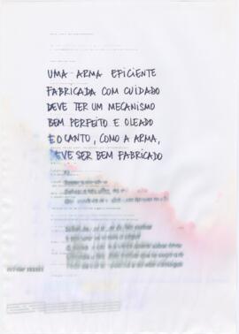 Excerto da letra da canção "A cantiga é uma arma"