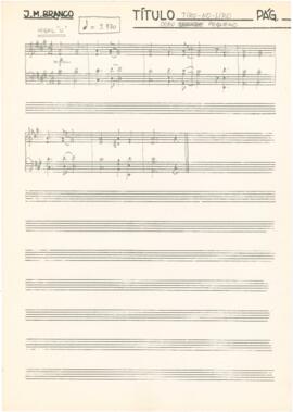 Parte de coro pequeno da canção "Tiro-no-liro"